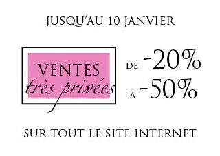 Meilleurs voeux pour 2017 et nos ventes très privées ;)