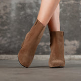 Bottines Beth cuir cognac