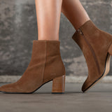 Bottines Beth cuir cognac