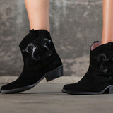 Bottines santiags Dallas noir