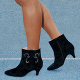 Bottines Darla cuir noir