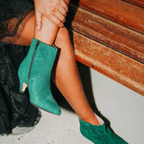 Bottines Darla Vertes