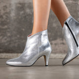 Bottines Louisa silver