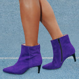 Bottines Monica violet