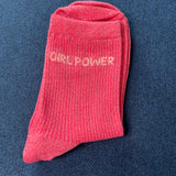 Chaussettes à paillettes "Girl Power"
