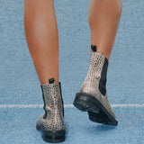 Boots Garance doré et bronze