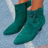 Bottines Darla Vertes