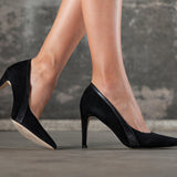 Escarpins Maiwen cuir noir