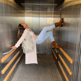 Sac à franges Tulsa beige