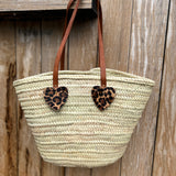 Panier Gilberte Léopard