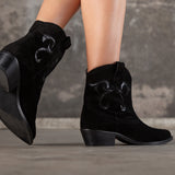 Bottines santiags Dallas noir