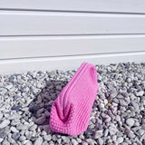 Pochette Clem rose fluo