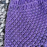 Sac filet violet lilas