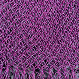 Sac filet lurex rose