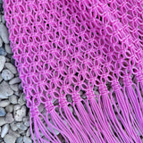 Sac filet rose