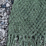 Sac filet lurex vert