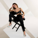 Sandales Lolotte vert mint - Coralie Masson créatrice française de chaussures 