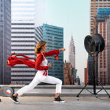 Baskets montantes Maria cuir noir & bronze