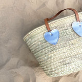 Panier Gilberte argenté