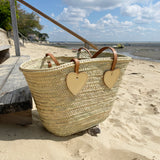 Panier Gilberte doré