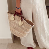 Panier Gilberte doré