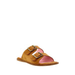 Sandales Hanz camel - Coralie Masson créatrice française de chaussures 
