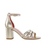 Sandales June or - Coralie Masson créatrice française de chaussures 