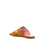 Sandales Hanz camel - Coralie Masson créatrice française de chaussures 